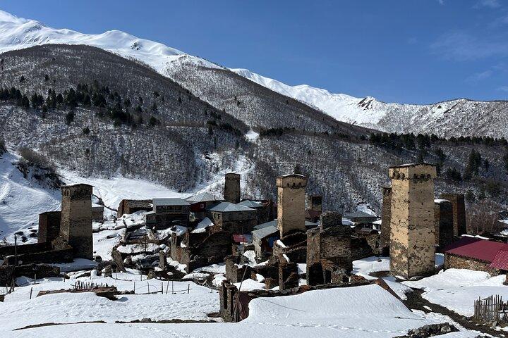 Van Tbilisi: Svaneti 4-daagse privétour (Mestia, Ushguli)