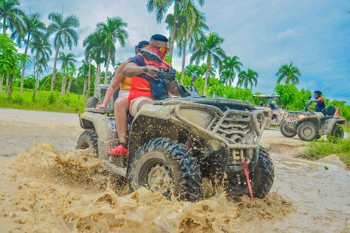 Aventure en VTT à la grotte d'eau et à la plage de Macao à Punta Cana