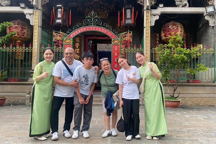Historische Rollertour durch Saigon am Nachmittag | Optional: Ao Dai Riders