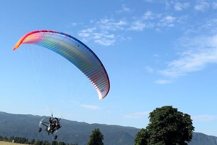 Lago di Bled Parapendio motorizzato