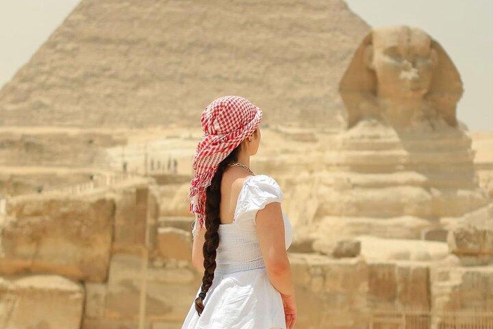 Day Tour to Giza Pyramids , sphinx ,With all the highlights