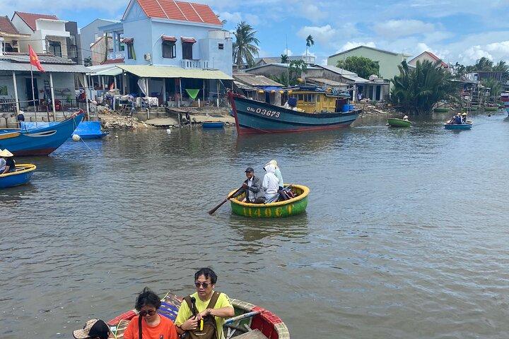 Privat Hoi An Bamboo Basket Bådtur i vandkokosnød