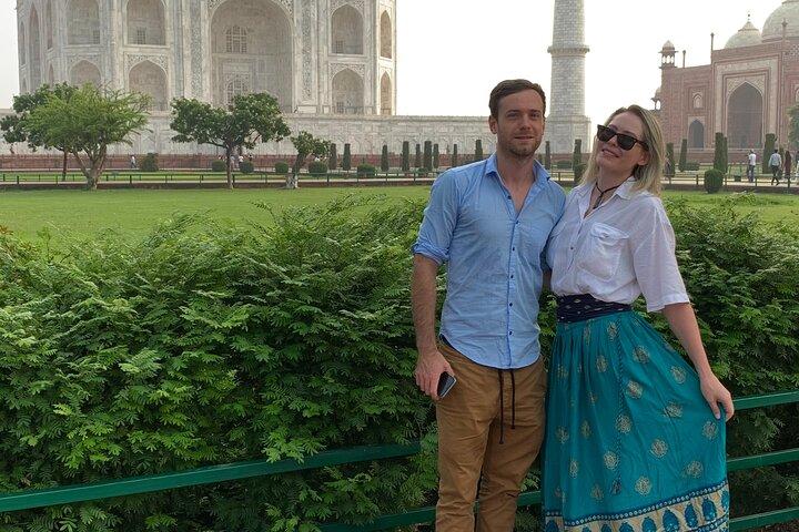 Private Taj Mahal Sunrise And Agra Overnight Tour From Delhi