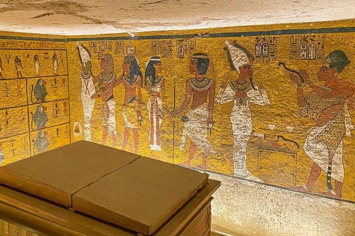 Kongernes Luxor-dal og Hatshepsut-templet og Memnon-kolosserne