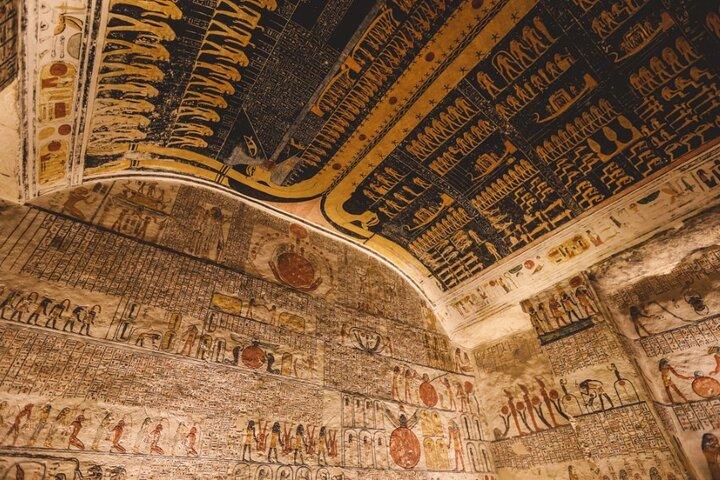Kongernes Luxor-dal og Hatshepsut-templet og Memnon-kolosserne
