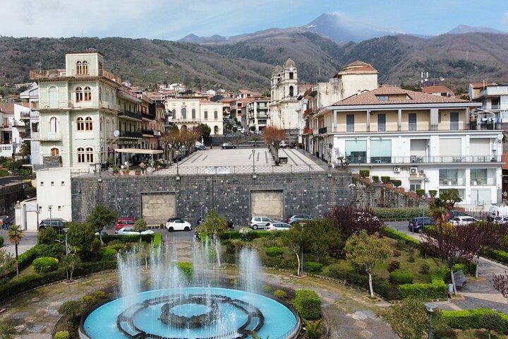 Etna en Taormina Privé dagtour vanuit MESSINA haven