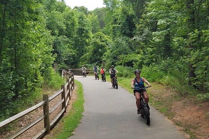 Tour guidato in e-bike di Raleigh: tacos, margarita e storia
