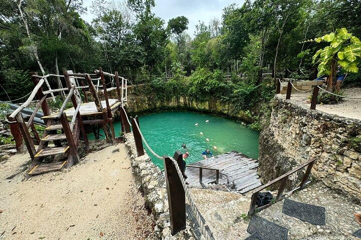Naturtur på hesteryg og cenote