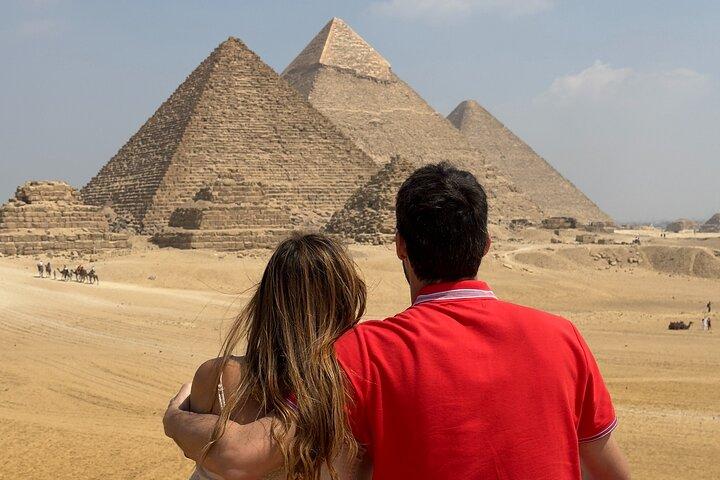 Volledige dagtour naar de piramides van Gizeh en Saqqara
