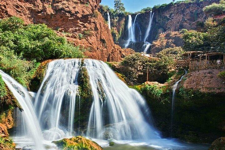 From Marrakech: Day trip to Ouzoud waterfalls and boat tour