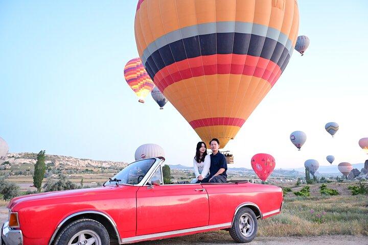 Cappadoce Classic Car Coucher ou lever du soleil