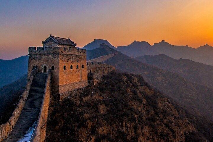 Een dagtour door de Chinese Muur vanuit Shanghai door de lucht