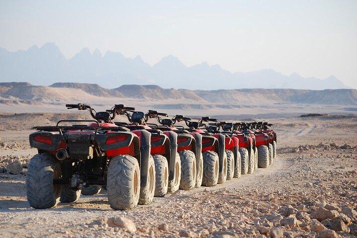 Sharm Desert Adventure: Quad & Camel Ride com a Noite Beduína