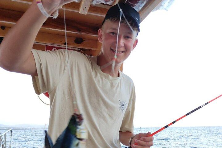 Pesca en el mar en Side