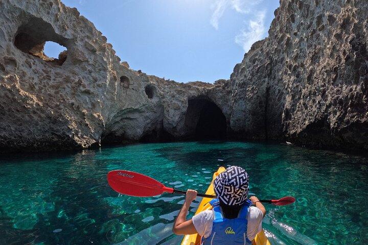 Enchanting Semi Private Kayaking Tours in Milos