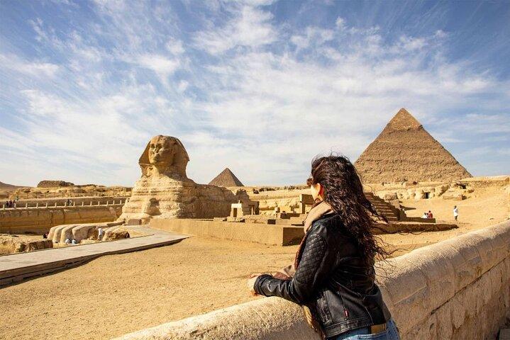 Visite privée de la pyramide de Khafré depuis le Caire