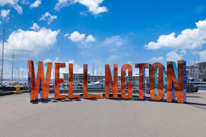 Tour privato di un'intera giornata visitando Wellington incluso il ritiro