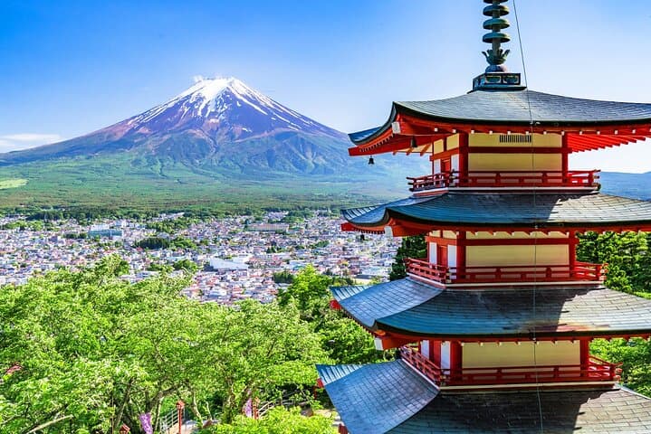 From Tokyo: Top 5 Scenic Spots of Mount Fuji Full-Day Tour