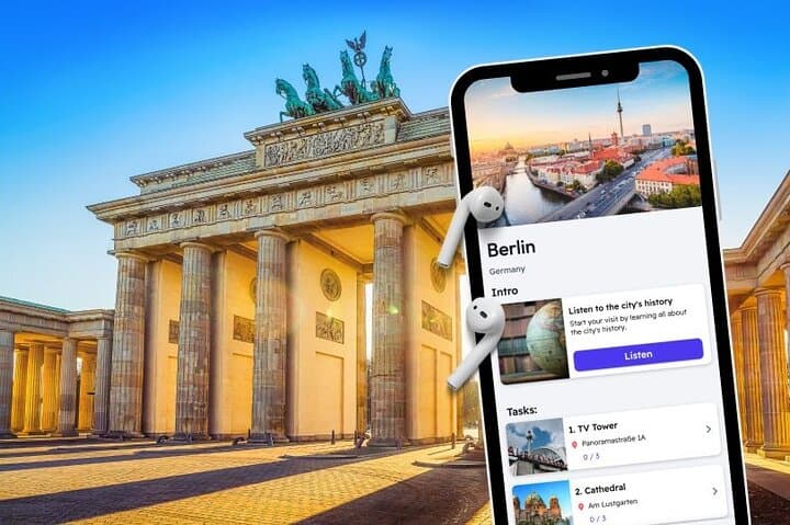 Berlin English Self-Guided Audio Tour with Quizzes on your Phone