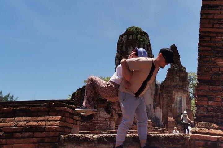 Ayutthaya historiske by og Ayothaya flydende markedsdagstur