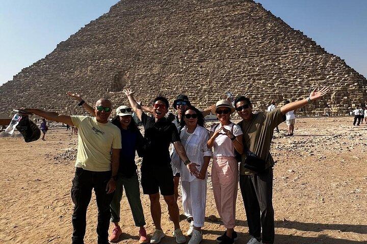 Dagstur fra Det Røde Hav til Kairo (Pyramiderne i Giza og Egyptiske musuem)