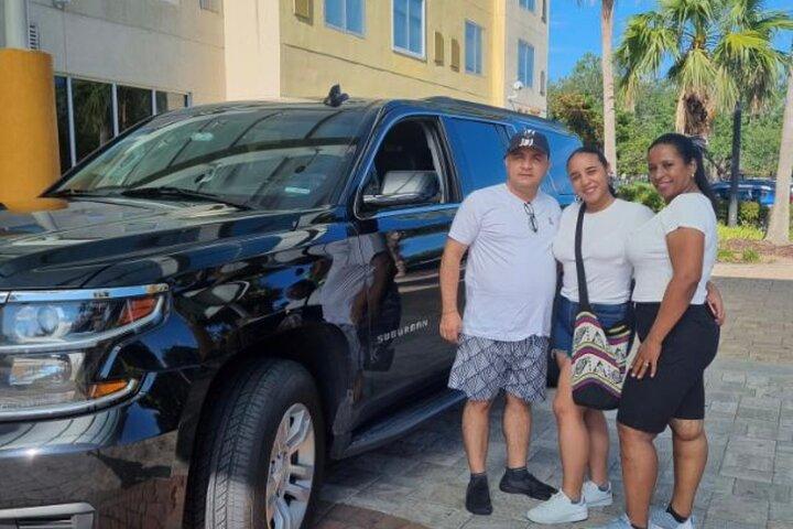 Chauffeur privé : Aéroport MCO vers Orlando Complexe touristique Hôtels