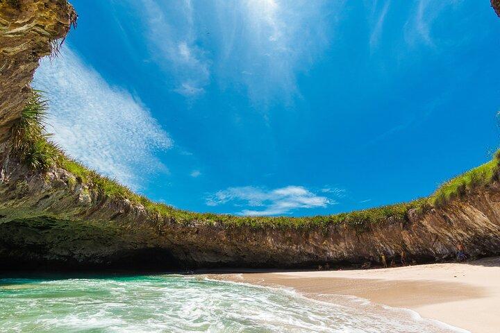 Marietas Hidden beach trip from Puerto Vallarta