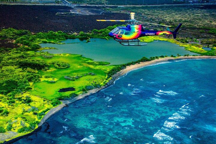 Kona Coast Scenic - Tour in elicottero di 30 minuti - Porte aperte o aperte