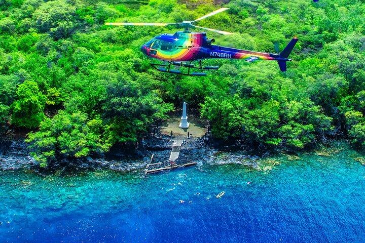 Kona Coast Scenic - Tour in elicottero di 30 minuti - Porte aperte o aperte