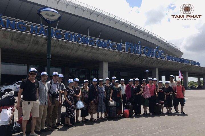 Transferência privada do aeroporto de Phu Quoc para a cidade de Duong Dong