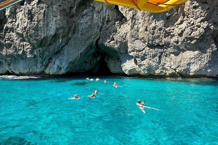 Mallorca Blue Cave Båttur med snorkel