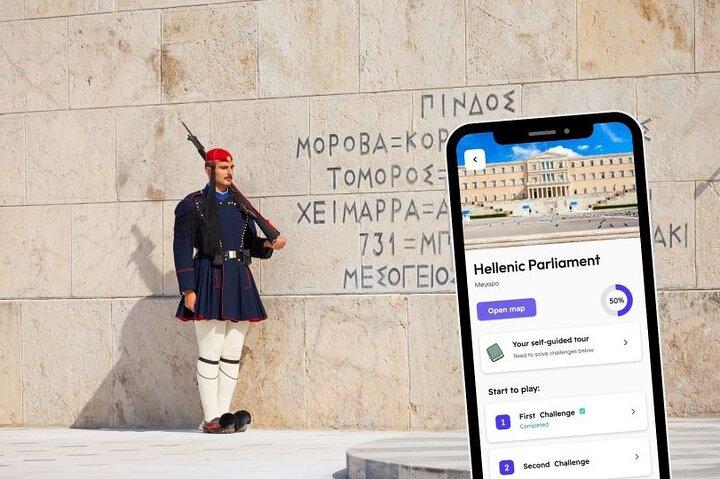 Athens Exploration Private Game e City Tour sul tuo telefono