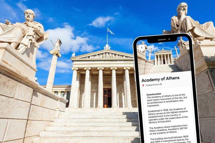 Athens Exploration Private Game e City Tour sul tuo telefono