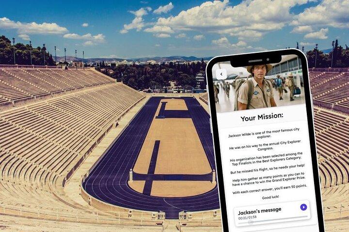Athens Exploration Private Game e City Tour sul tuo telefono