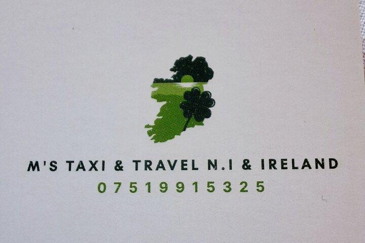 Belfast til Dublin Lufthavn Transport 3 passagerer + kørestolsbrugere