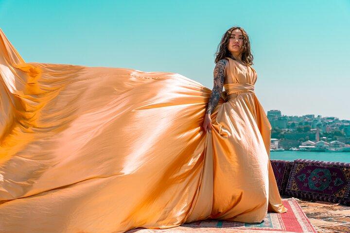 Flying Dress Private Photoshoot in Istanbul