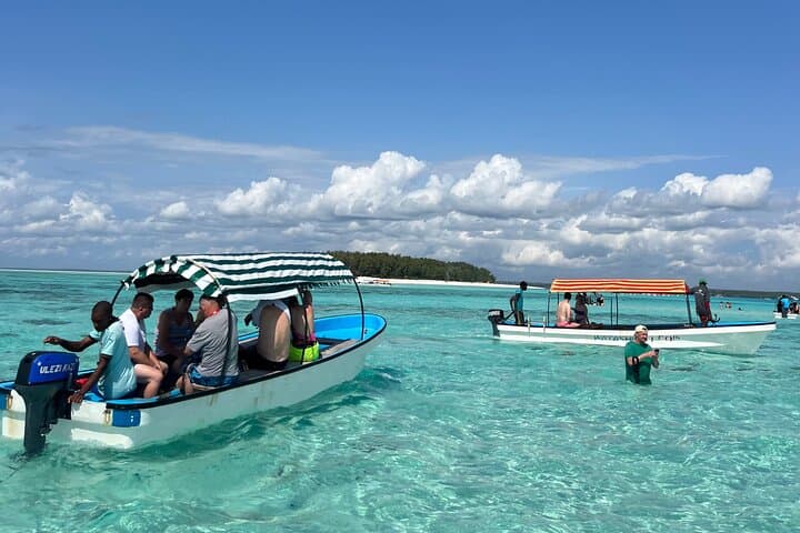 Mnemba island snorkeling tour