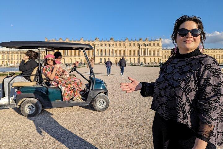 Tour privado por el Palacio y jardines de Versalles en carrito de golf