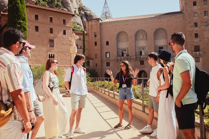 Montserrat with Black Madonna & Medieval Winery with Tapas/Lunch