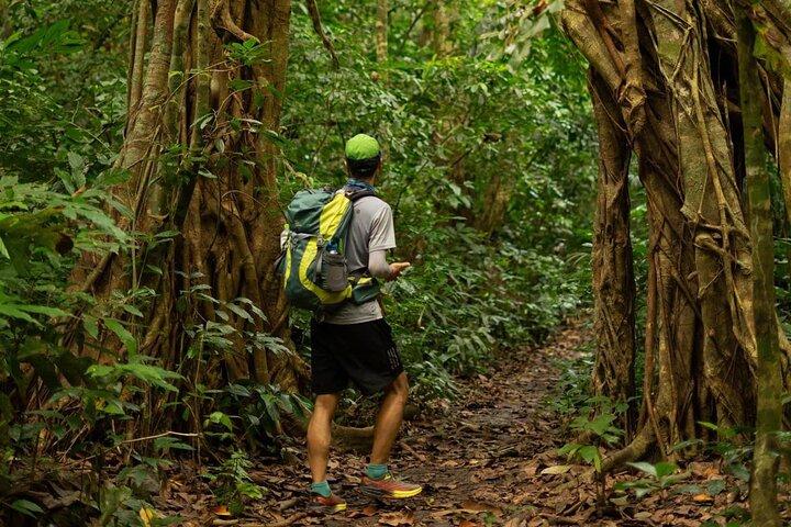 1 dia de trekking e ciclismo: explore a beleza do Parque Nacional Cat Ba