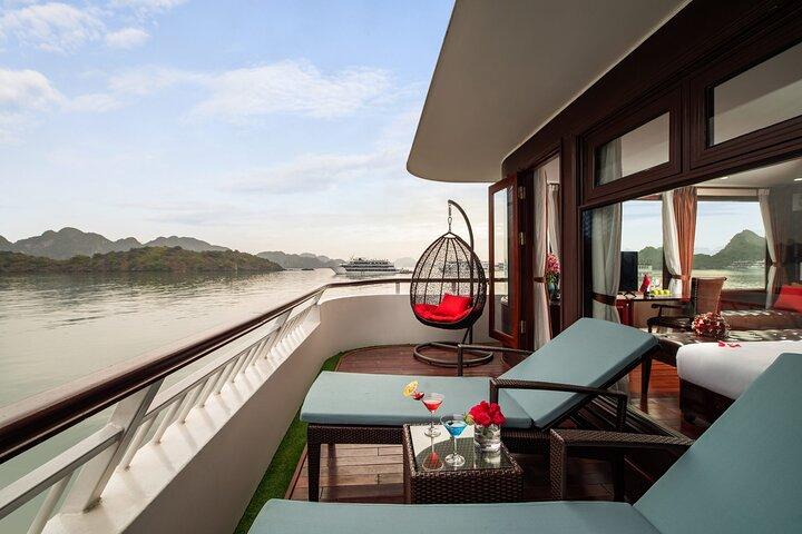 Premium Kreuzfahrt 2 Tage 1 Nacht in Ha Long Bay & Lan Ha Bay