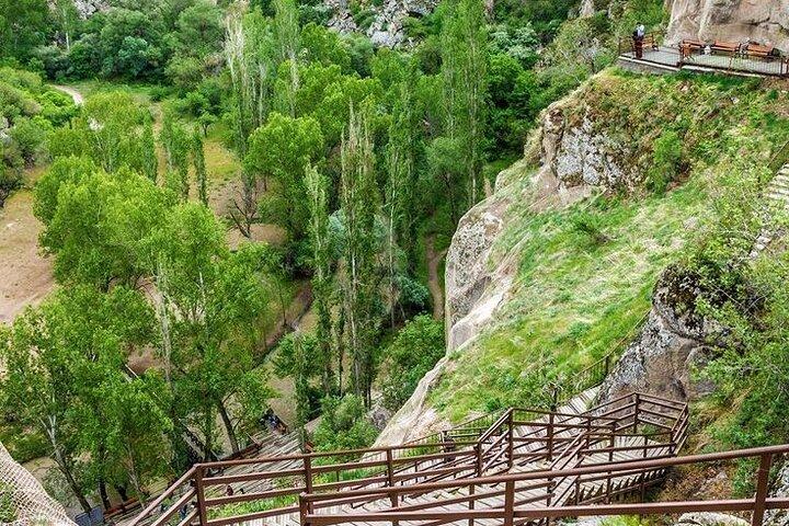 Heldags Cappadocia Green Tour med Underground City
