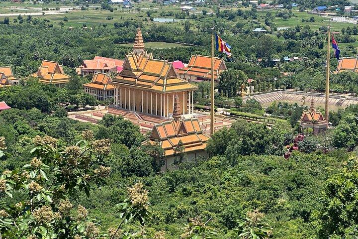 Oudong Mountain historie og pagode tur
