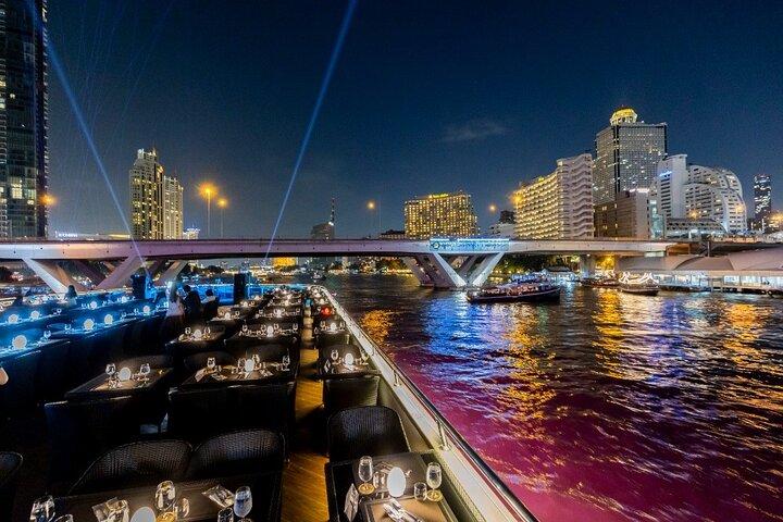 Opulenz Luxus Bangkok Abendessen Kreuzfahrt mit Meeresfrüchte Buffet