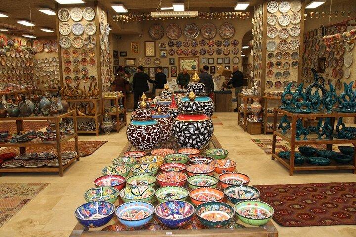 Cours d'atelier de poterie en Cappadoce