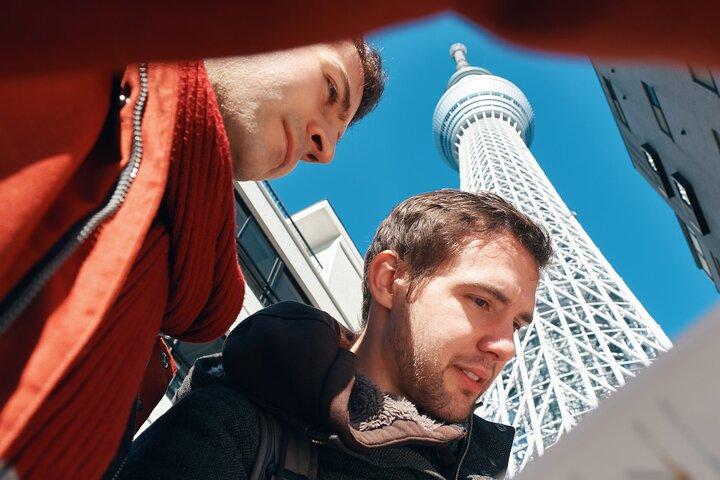 東京 : ガイド付き浅草ヒストリーウォーク&スカイツリースカイビュー