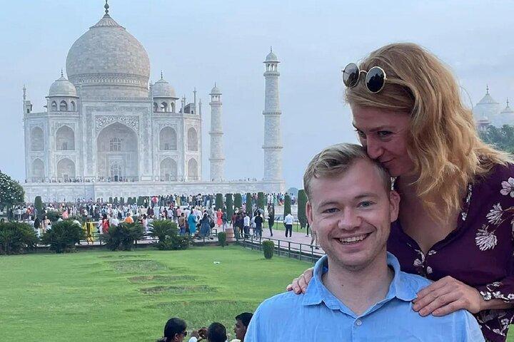 Overnachting Taj Mahal & Agra Stadstour vanuit Delhi