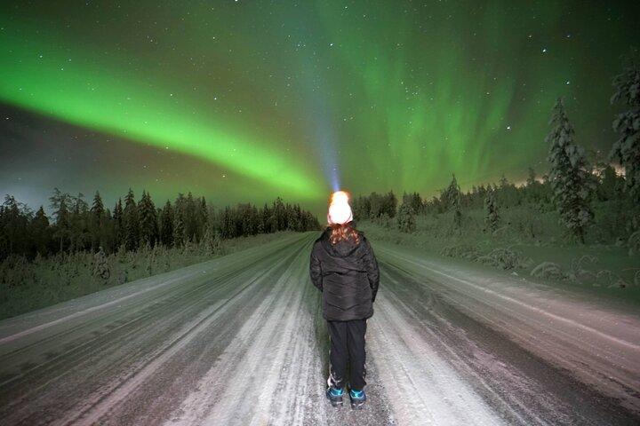 Rovaniemi : De echte privé noorderlichtjacht
