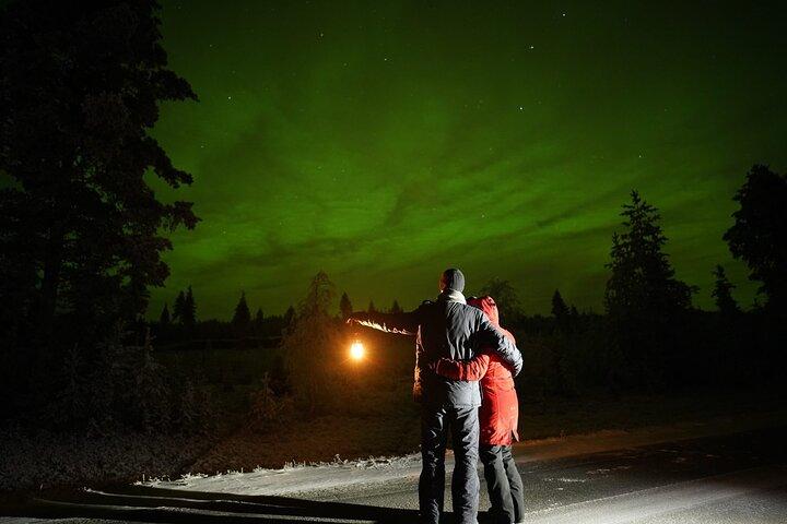 Rovaniemi : De echte privé noorderlichtjacht