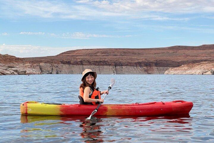 Lake Powell begeleide kajak- en waterantilope-canyontour